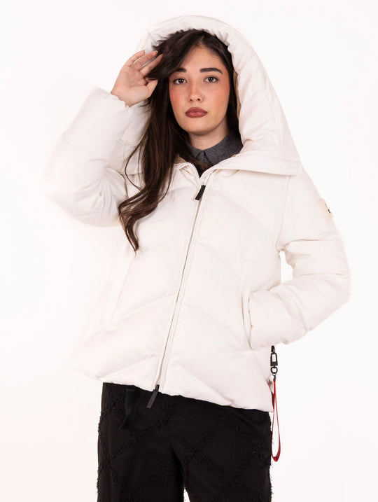 Piumino Helsinki After Label Bianco