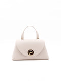Borsa Nikla Mini Coccinelle in Pelle Martellata Perla