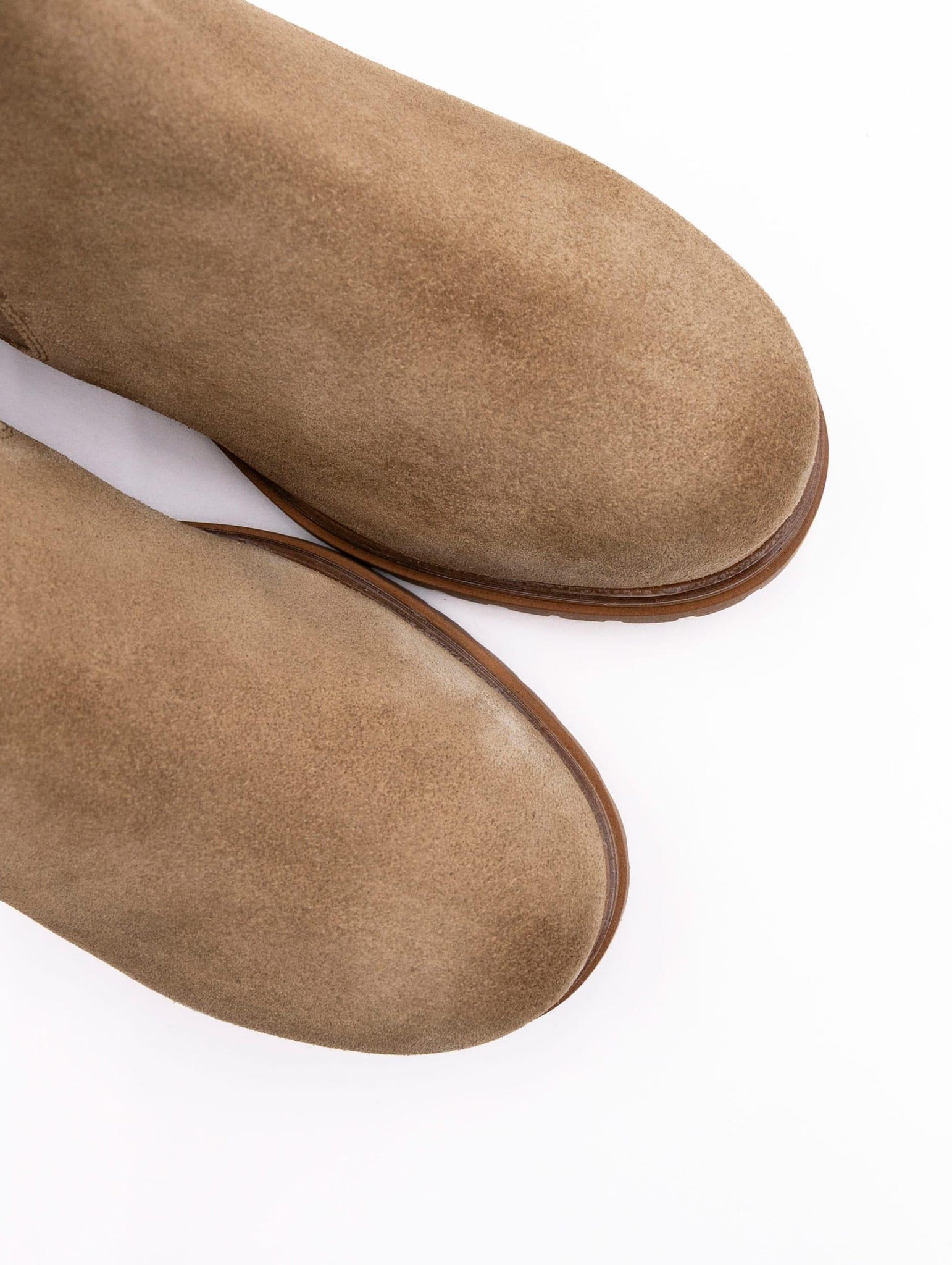 Beatles Indira Emanuelle Vee in Suede Beige 452M-808-13-ZQBEIGE Emanuelle Vee