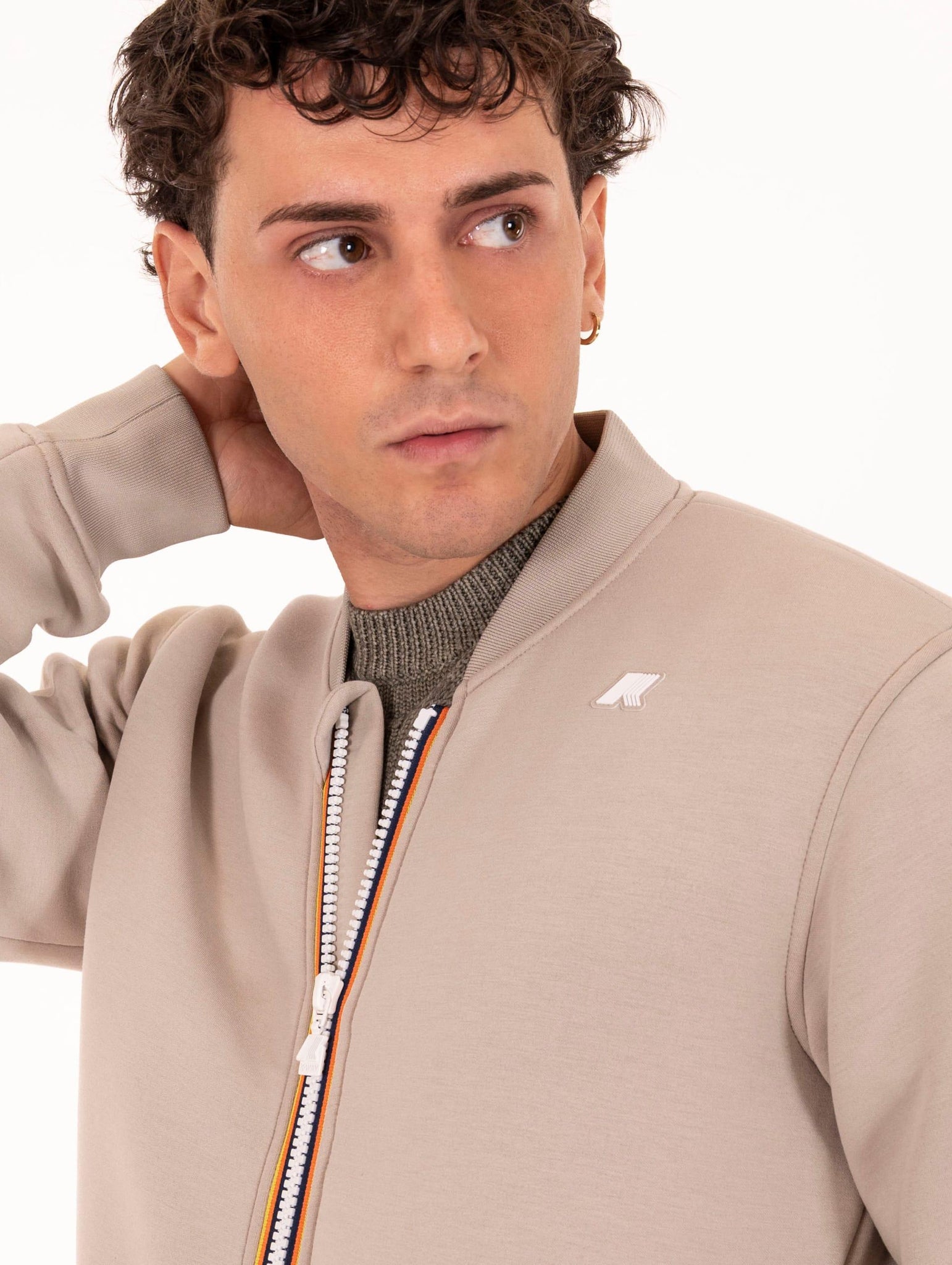 Bomber Abel K-Way in Scuba Beige K71344WXP2 K-Way