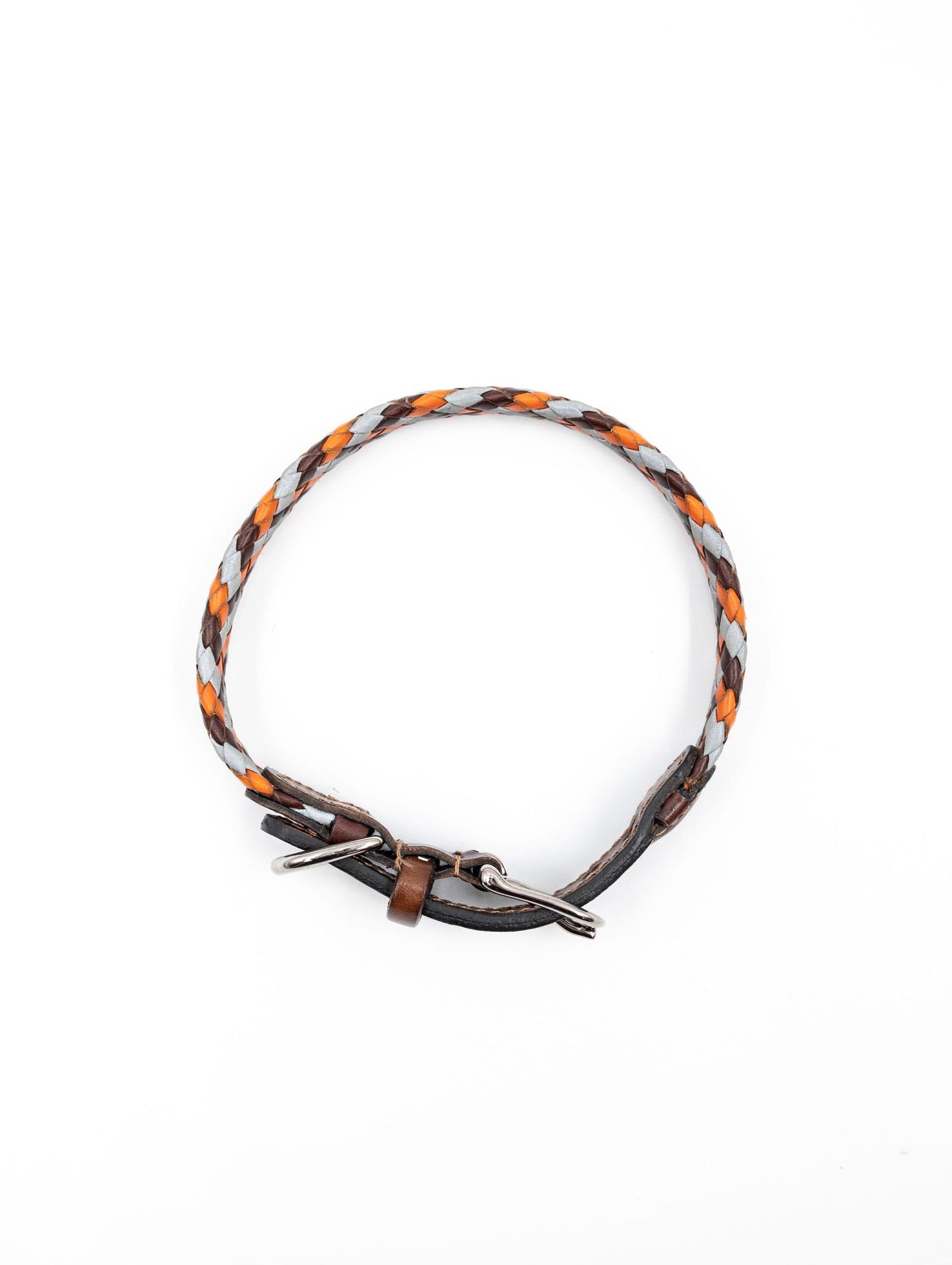 Collare Athison Piccolo in Pelle e Cuoio Arancione COLLARE PICCOLOARANCIO Athison