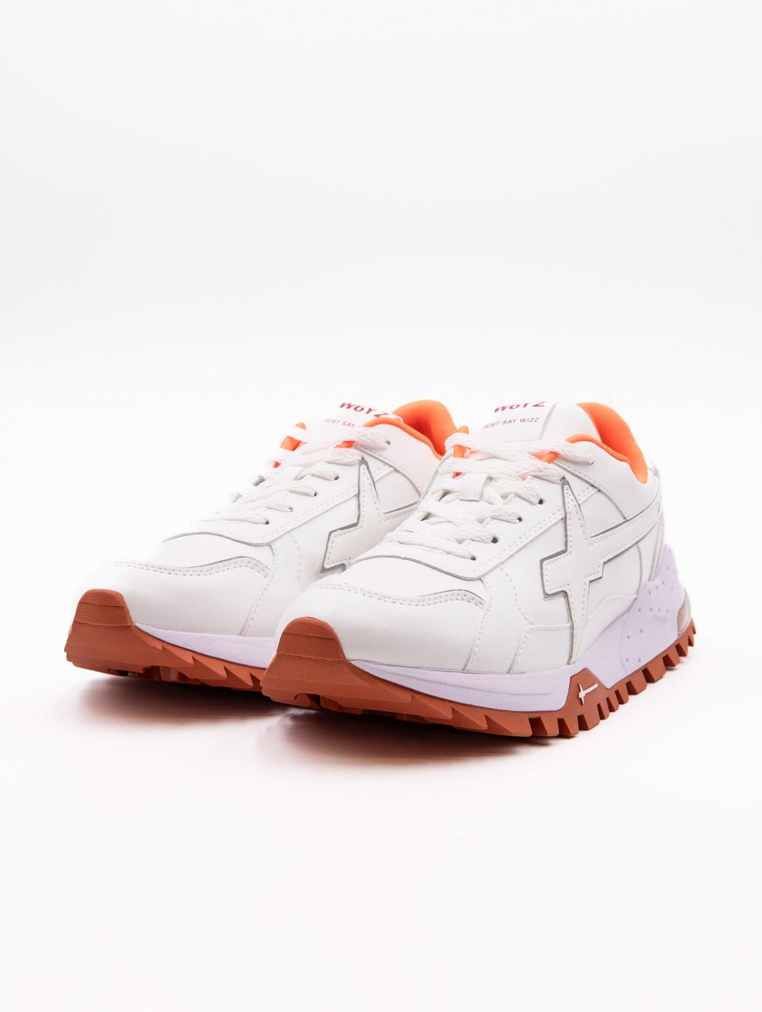 Sneakers Breeze3-M W6YZ Bianca e Arancio BREEZE3GOLFLINEWHITE-ORANGE W6YZ
