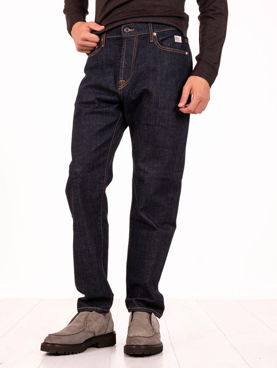 Jeans Roy Roger's Dapper Rinse Dunkelblauer Denim