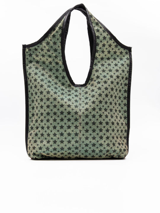 Borsa City L'aura Stelle Verde