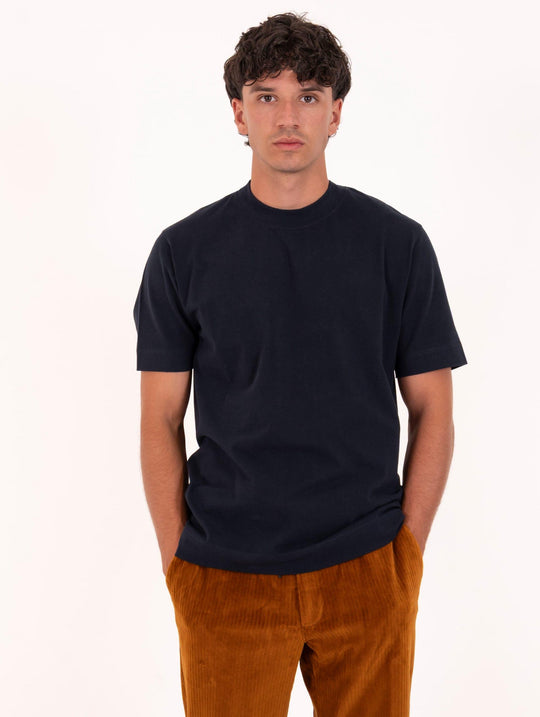 T-Shirt Circolo 1901 Raglan aus Jersey Blau Nacht