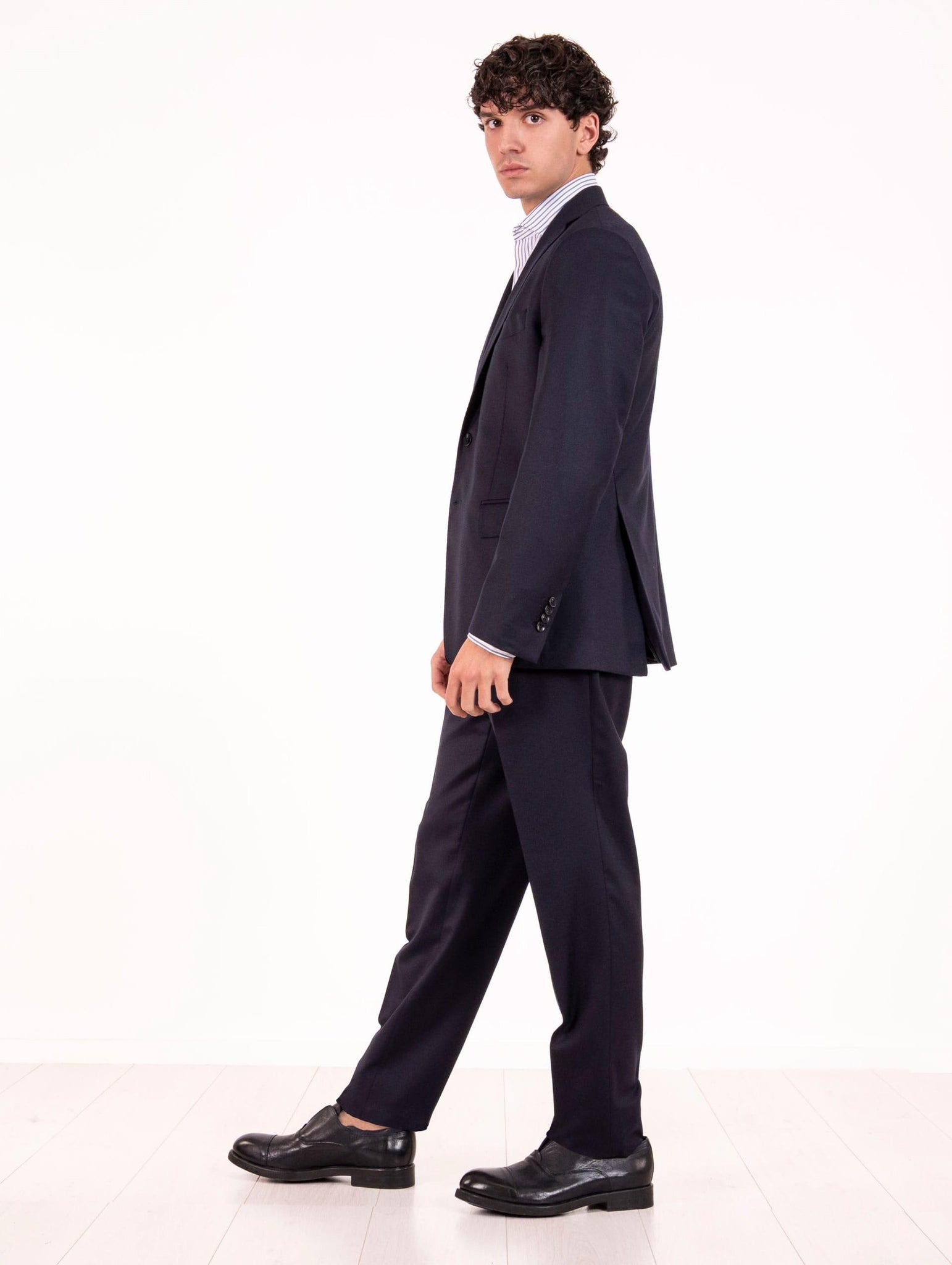 Abito Sartoriale Four Stroke in Lana Vergine Blu AATENE3/12702458 Four Stroke