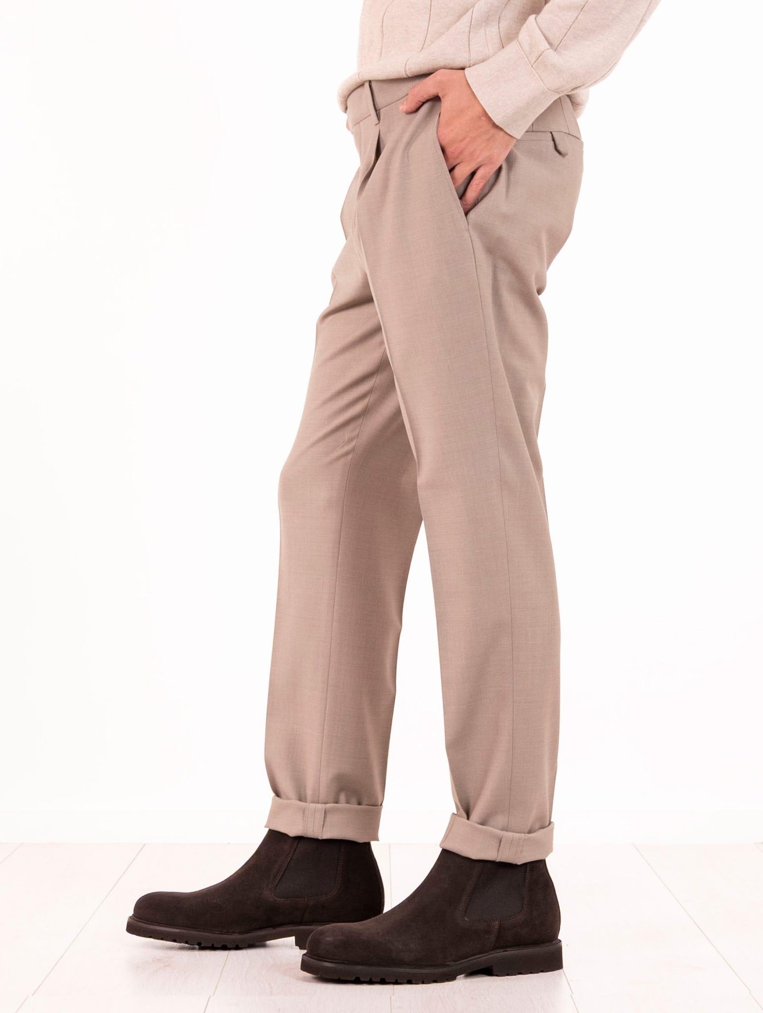 Pantalone Devorè in Lana Torotora DVR33C-W20220575 Devore