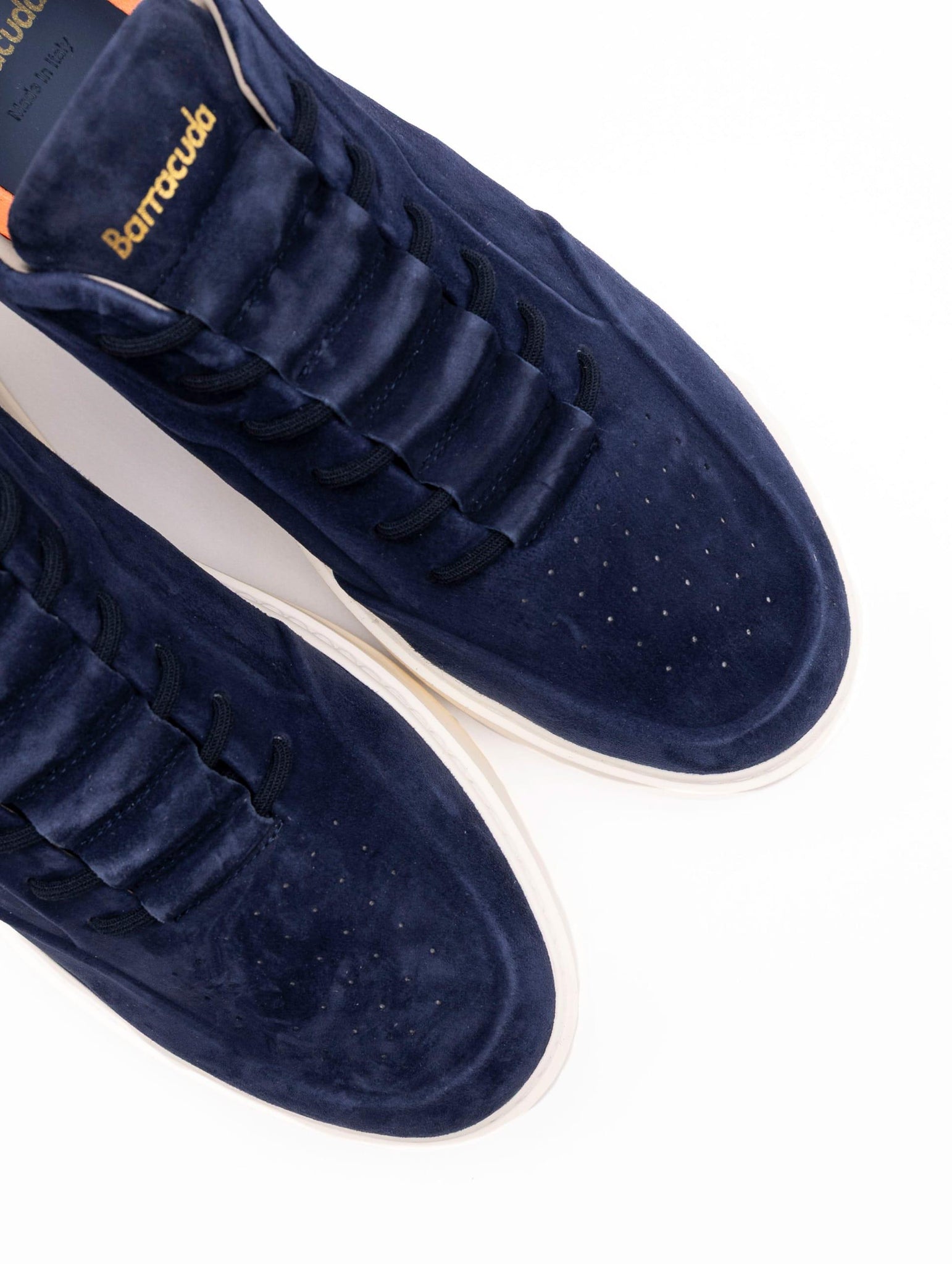 Sneaker Barracuda Phoneix in Suede Blu BU3510602 Barracuda