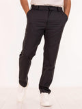 Pantalone Elia K-Way in Twill Elasticizzato Nero