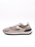 Sneakers Qwark Hype Man Voile Blanche Grau und Beige