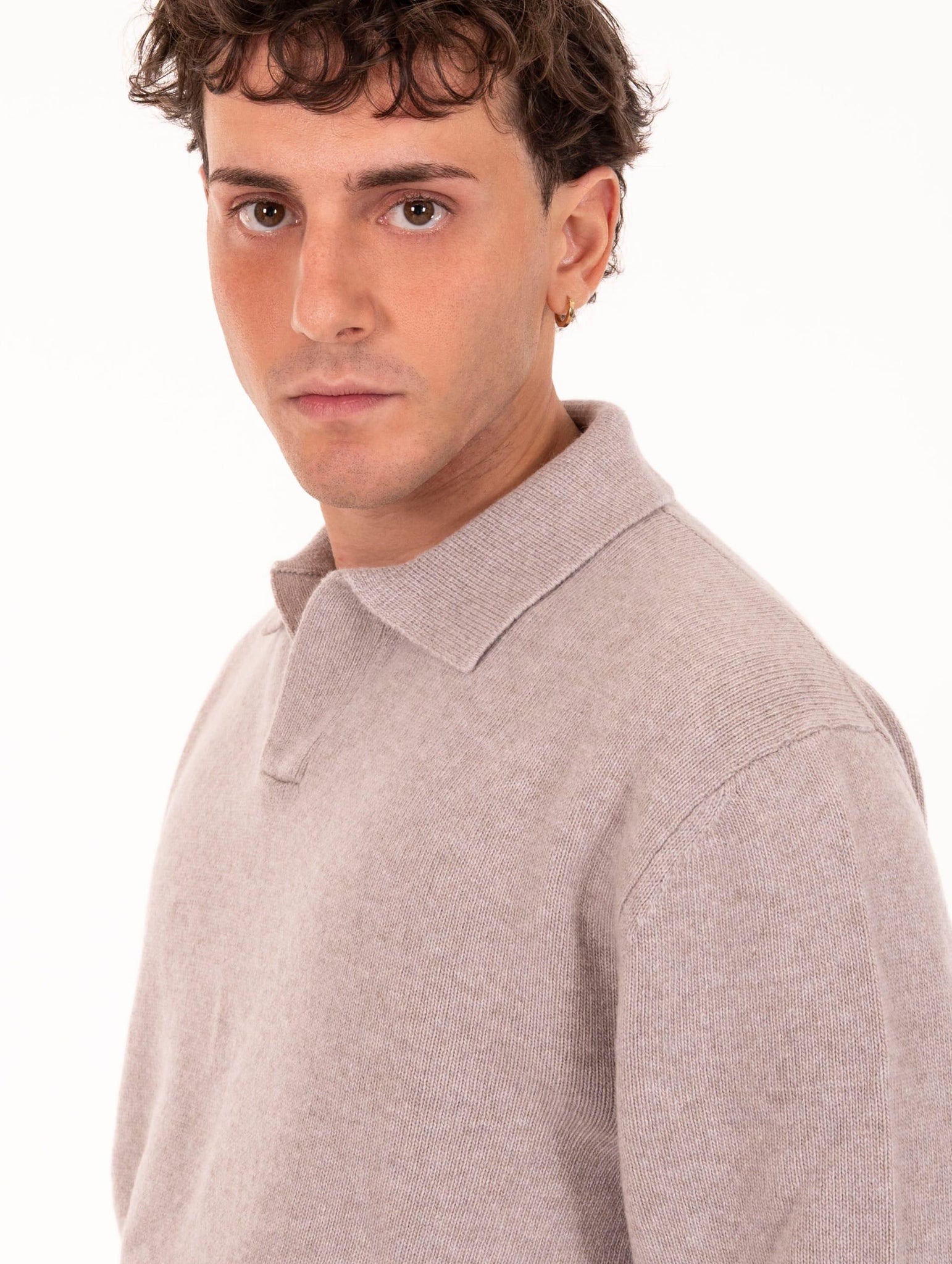 Polo Capri Daniele Fiesoli in Lana Merino Ultrafine Corda 007310 Daniele Fiesoli