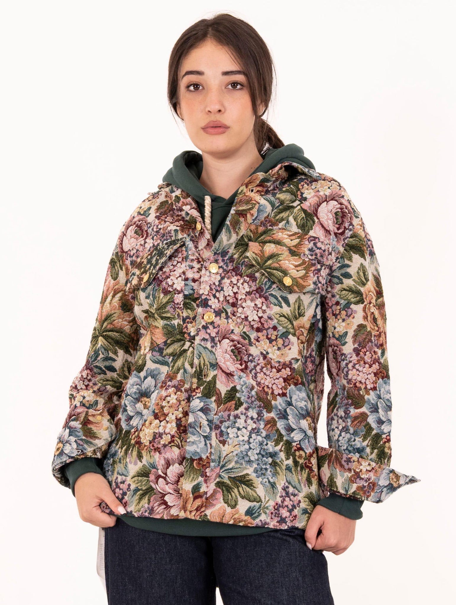 Giacca Camicia Jules Roy Roger's Broccato RND90227CN99XXXXC0158 Roy Roger's