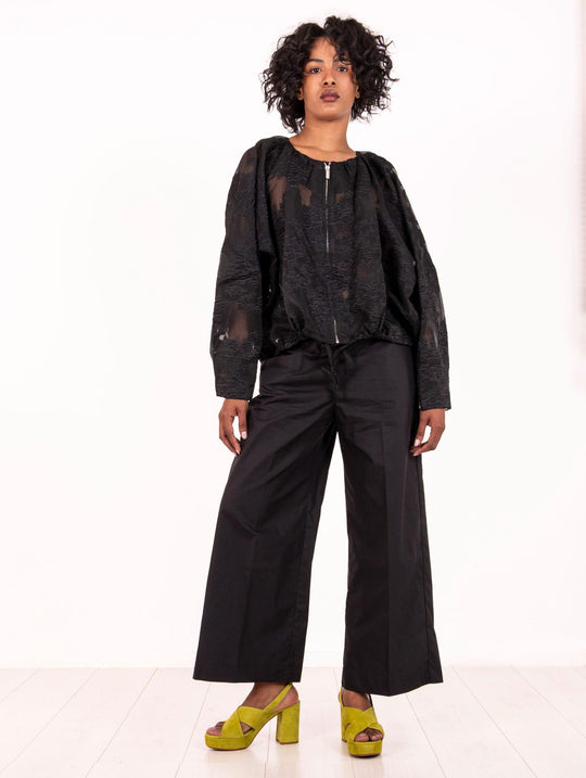 Bomber Meimeij in Organza Nera