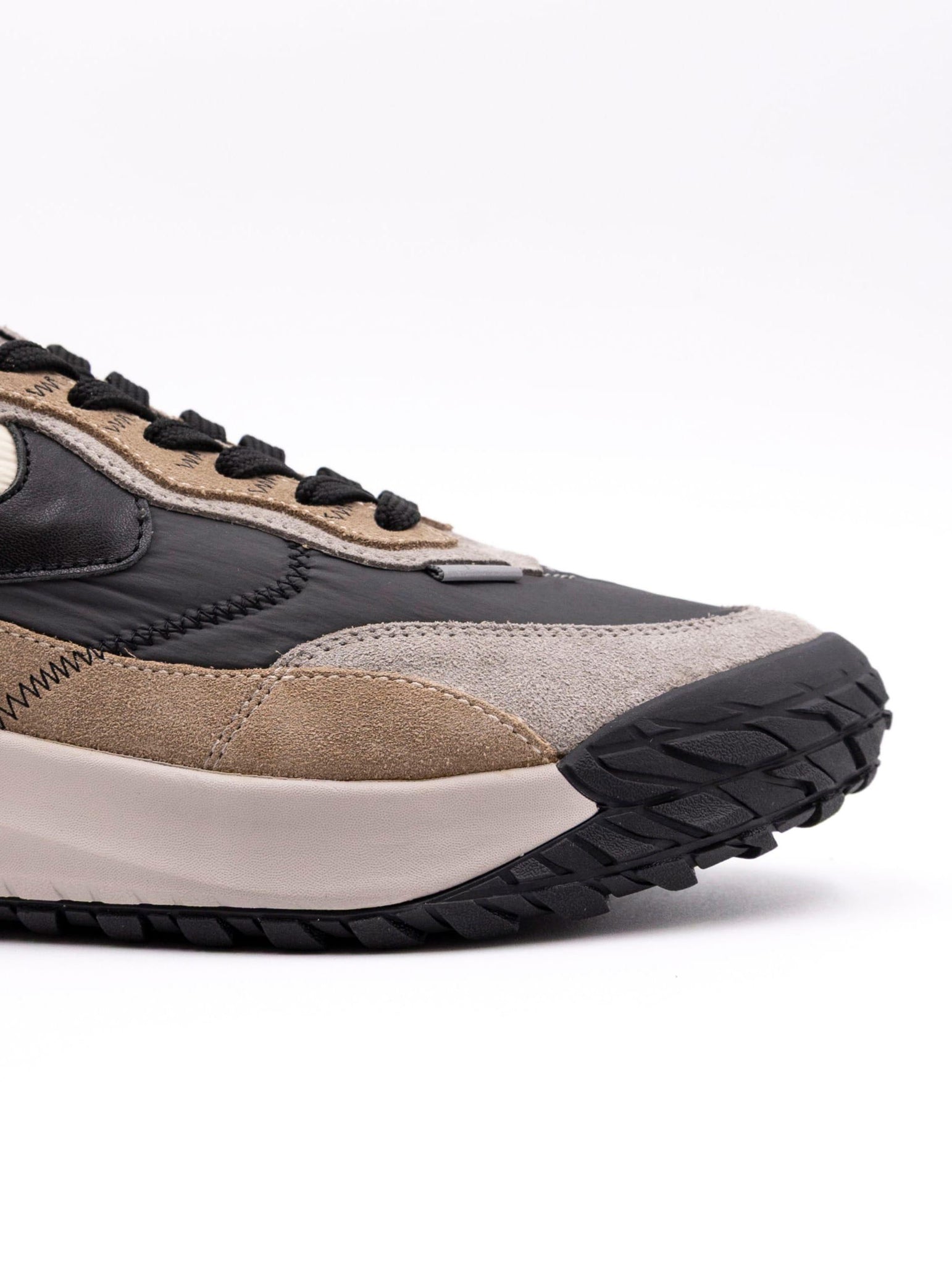 Sneakers Club Act Voile Blanche in Suede e Nylon Grigio e Beige CLUBACTMSUEDE/NYLON Voile Blanche