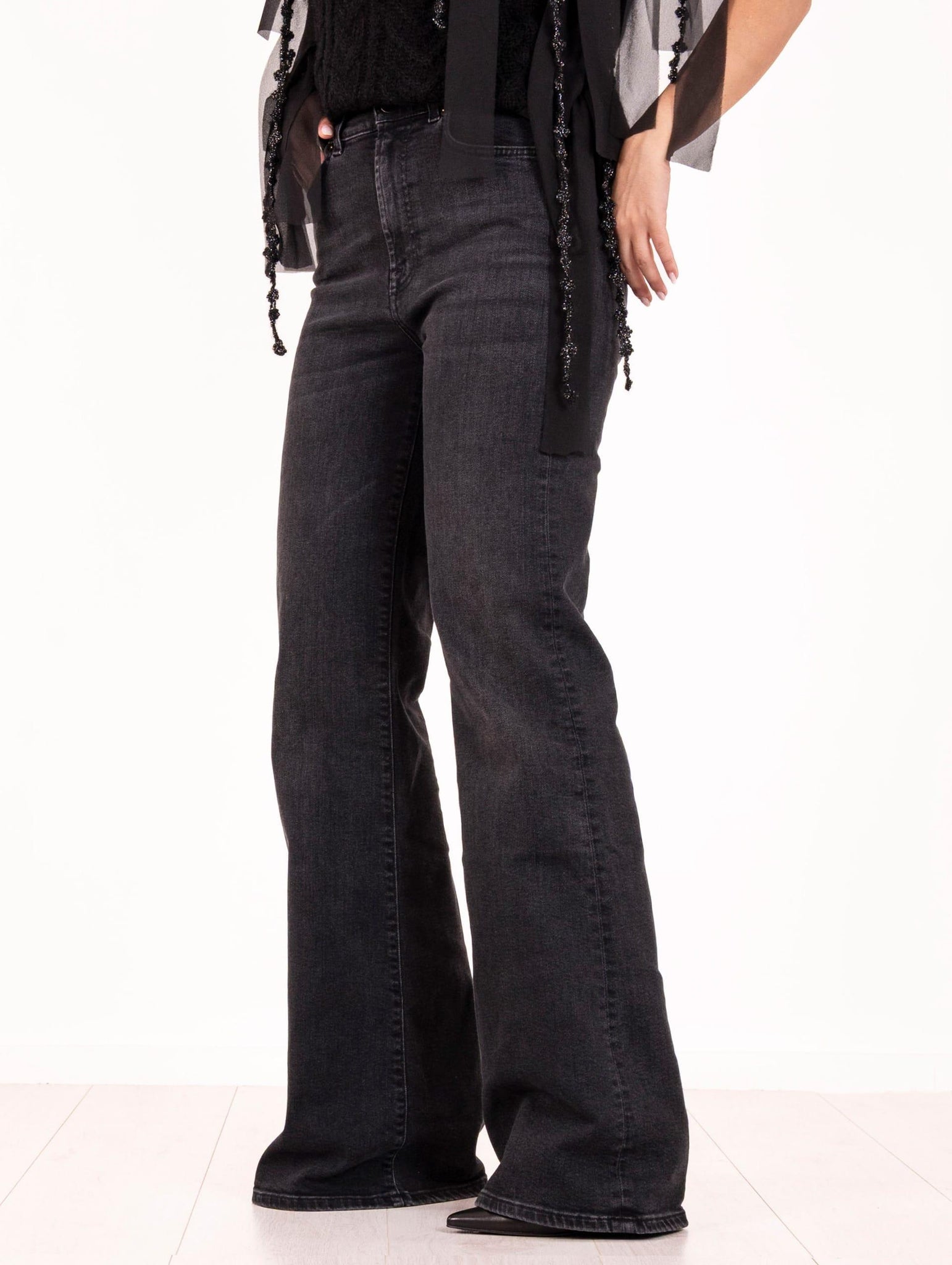 Jeans Ornella Siviglia in Denim Nero ORNELLA2407D0005 Siviglia