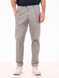 Pantalone Four Stroke by Devore in Cotone e Seta Salvia