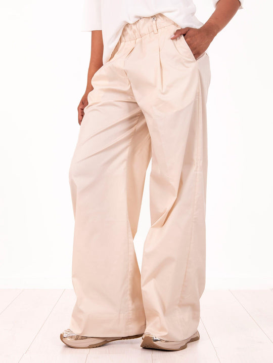 Pantalone Myths in Cotone Panna