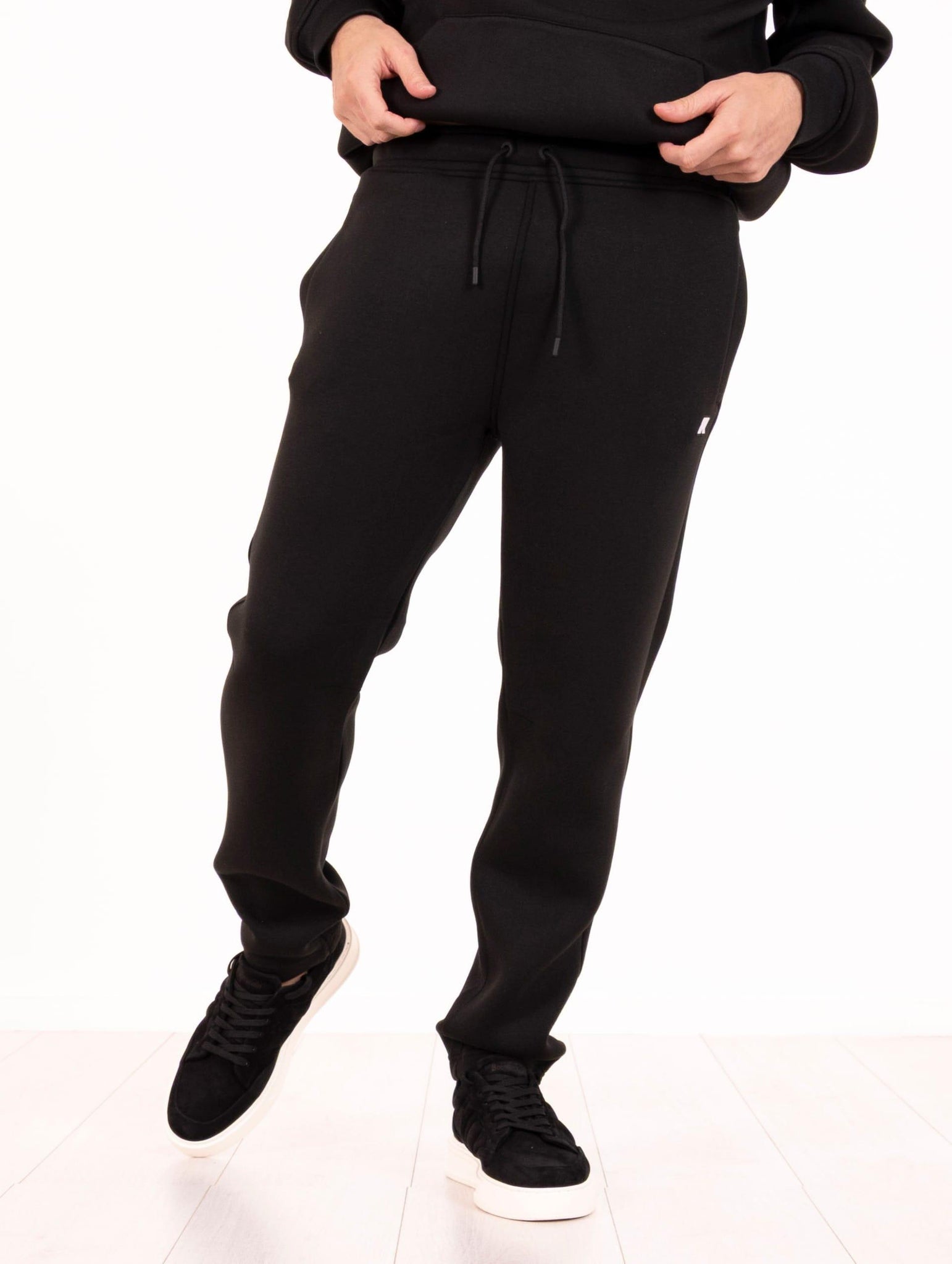 Jogger Micka K-Way in Tessuto Tecnico Nero K5123NWUSY K-Way