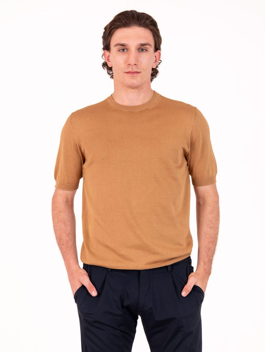 Maglia M/M Zanieri in Cotone Sabbia