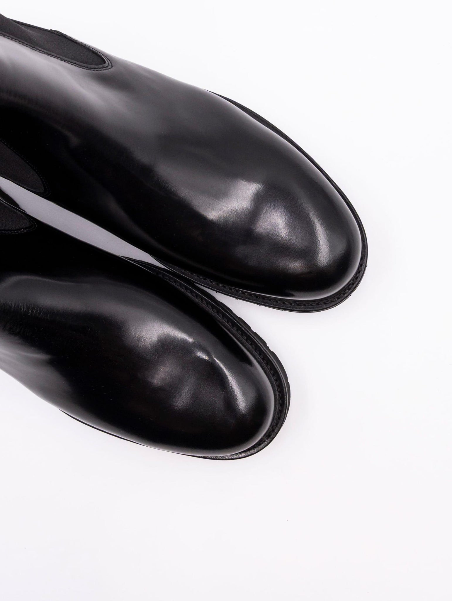 Beatles Berwick 1707 in Pelle Lucida Nera 475HO768ANTIKNEGRO Berwick 1707