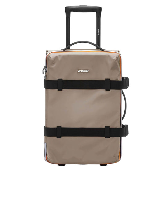 Trolley Blossac K-Way in Tessuto Tecnico Beige