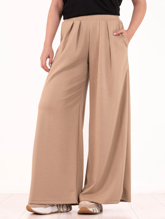 Pantalone White Wise in Modal Beige