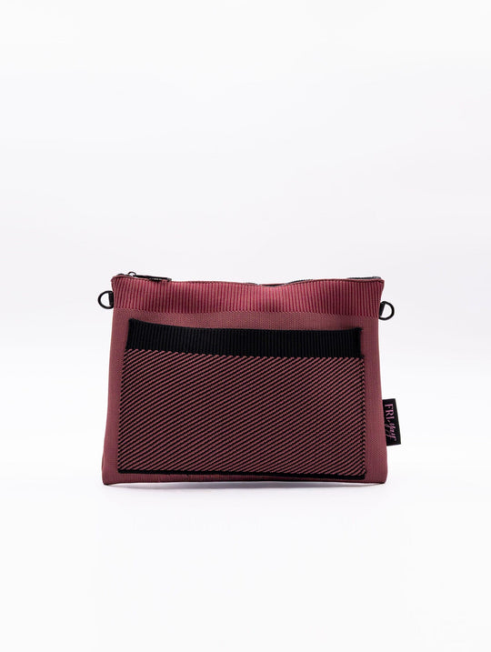 Pochette Fri-yay in Maglia Ciliegia e Nero