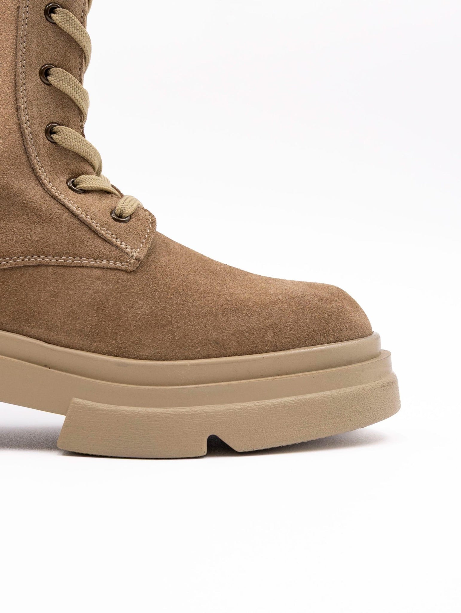 Anfibio Hero Emanuelle Vee in Suede Beige 452M-809-12-ZQBEIGE Emanuelle Vee