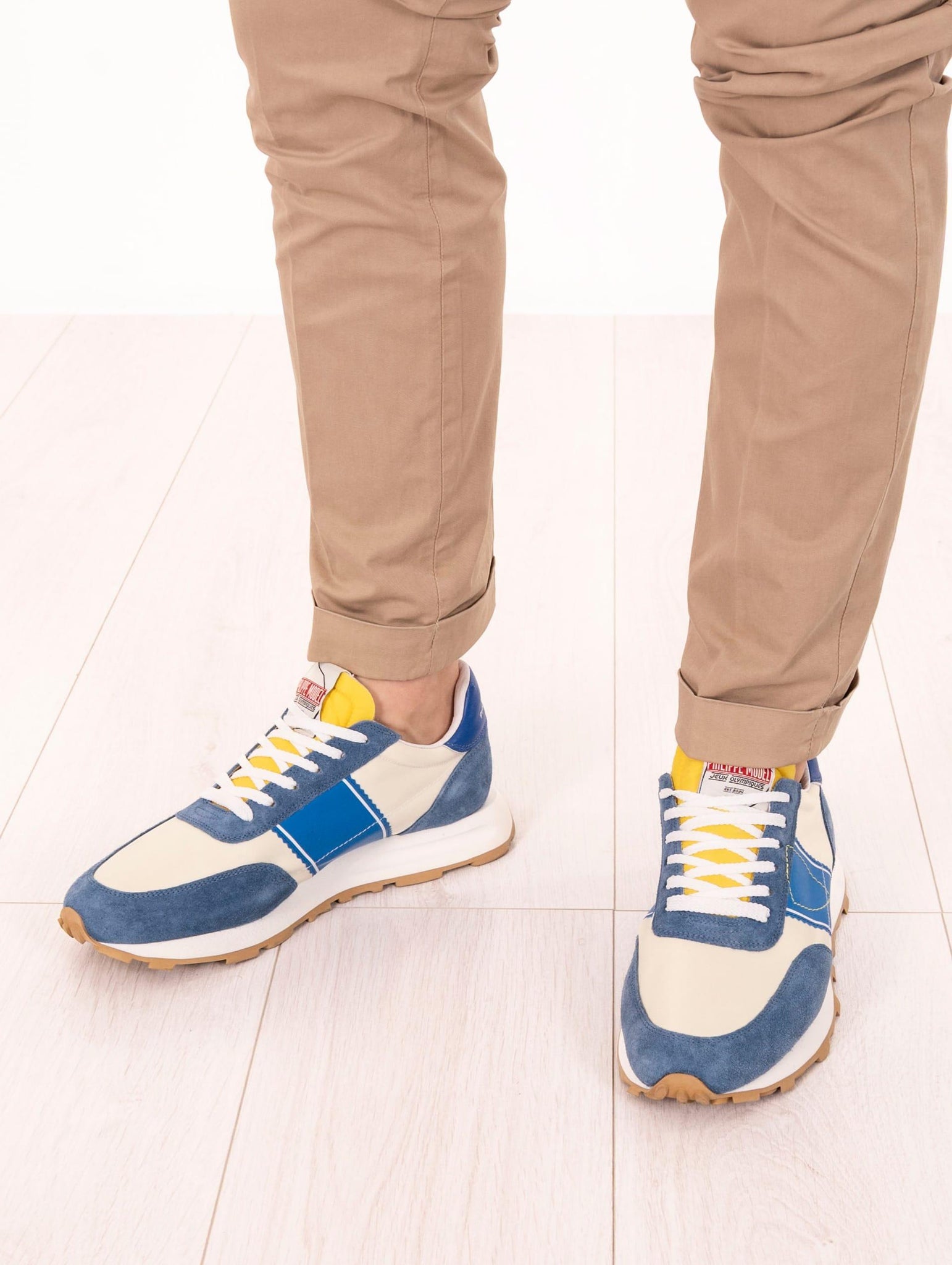 Pantalone Devore per Four Stroke Slim  in Cotone Cammello DVR34S-G021TC549 Devore