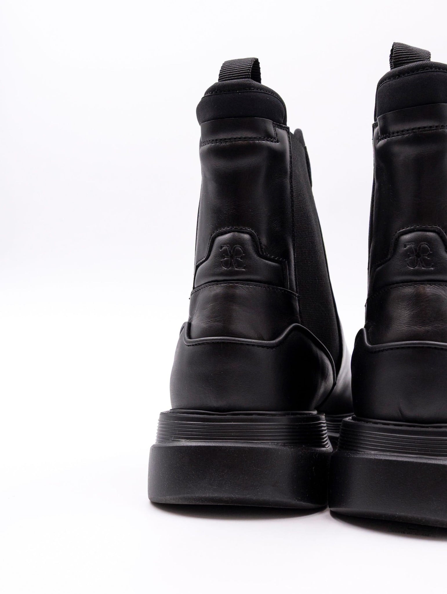 Stivaletto Chelsea Fabi in Pelle Nera FU1233PELLE Fabi