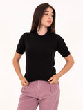 Maglia M/M Alpha Studio in Lana Merinos Nero