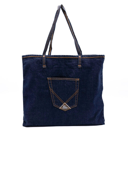 Shopping Bag Roy Rogr's in Denim Scuro