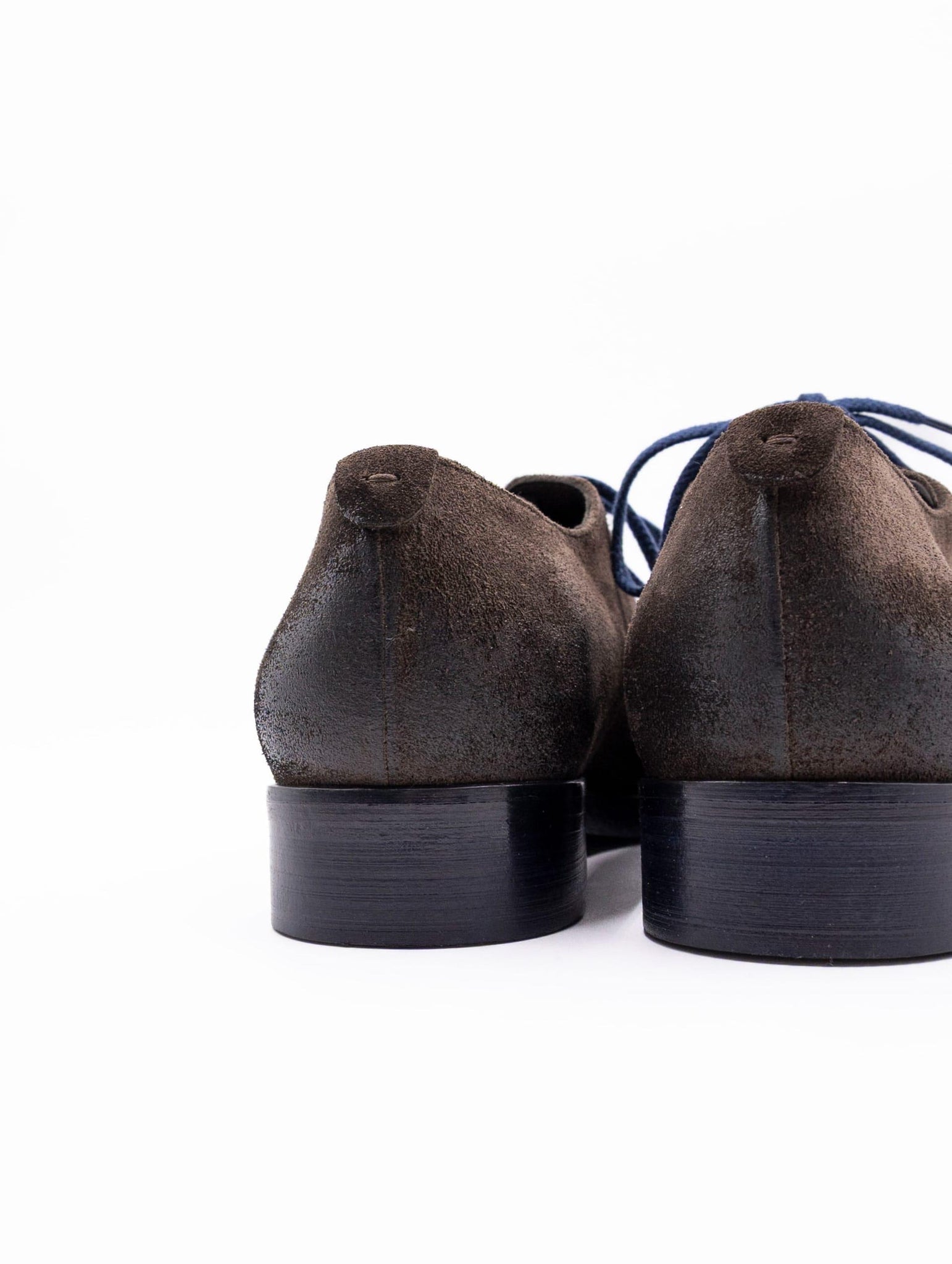 Derby Four Stroke in Suede Testa Di Moro COLLIN18 Four Stroke