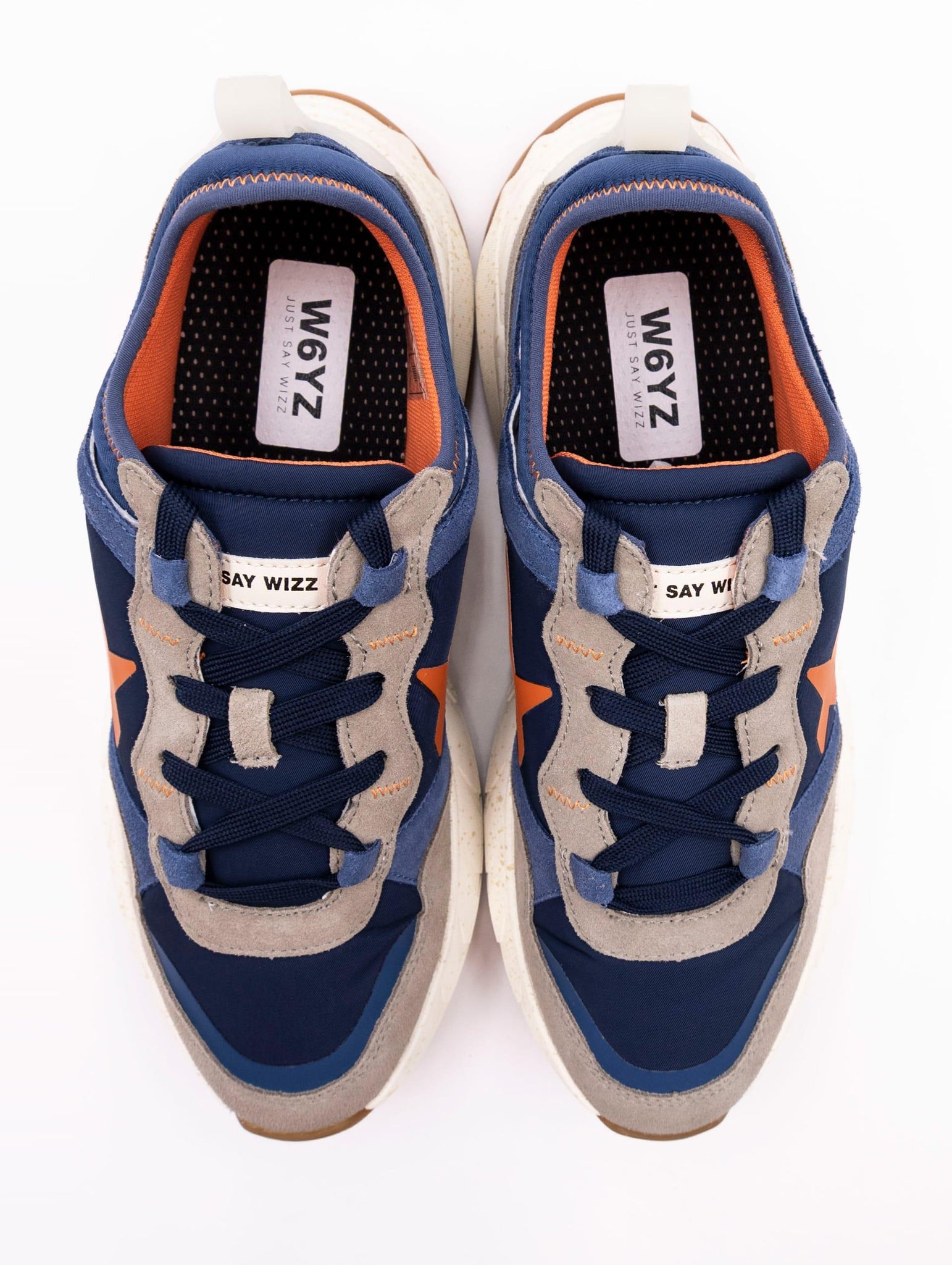 Sneaker W6YX in Tessuto Tecnico e Suede Blu e Grigio NEXT-MSUEDE/NYLON/GUMTOUCH W6YZ