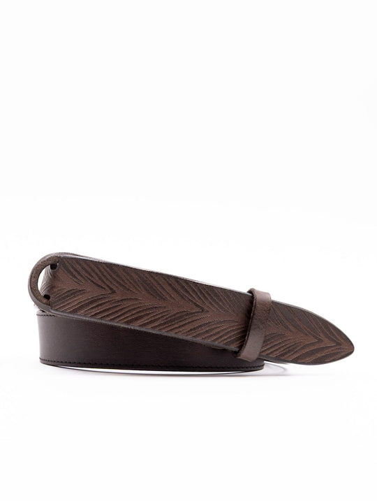 Cintura Nobuckle Orciani in Pelle Dive T. di Moro