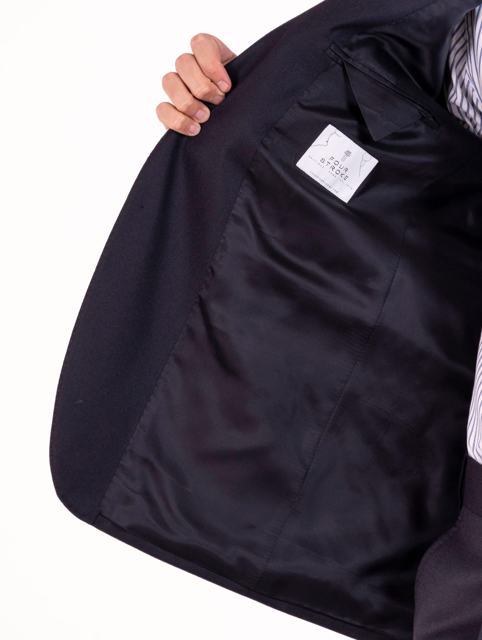 Abito Sartoriale Four Stroke in Lana Vergine Blu AATENE3/12702458 Four Stroke