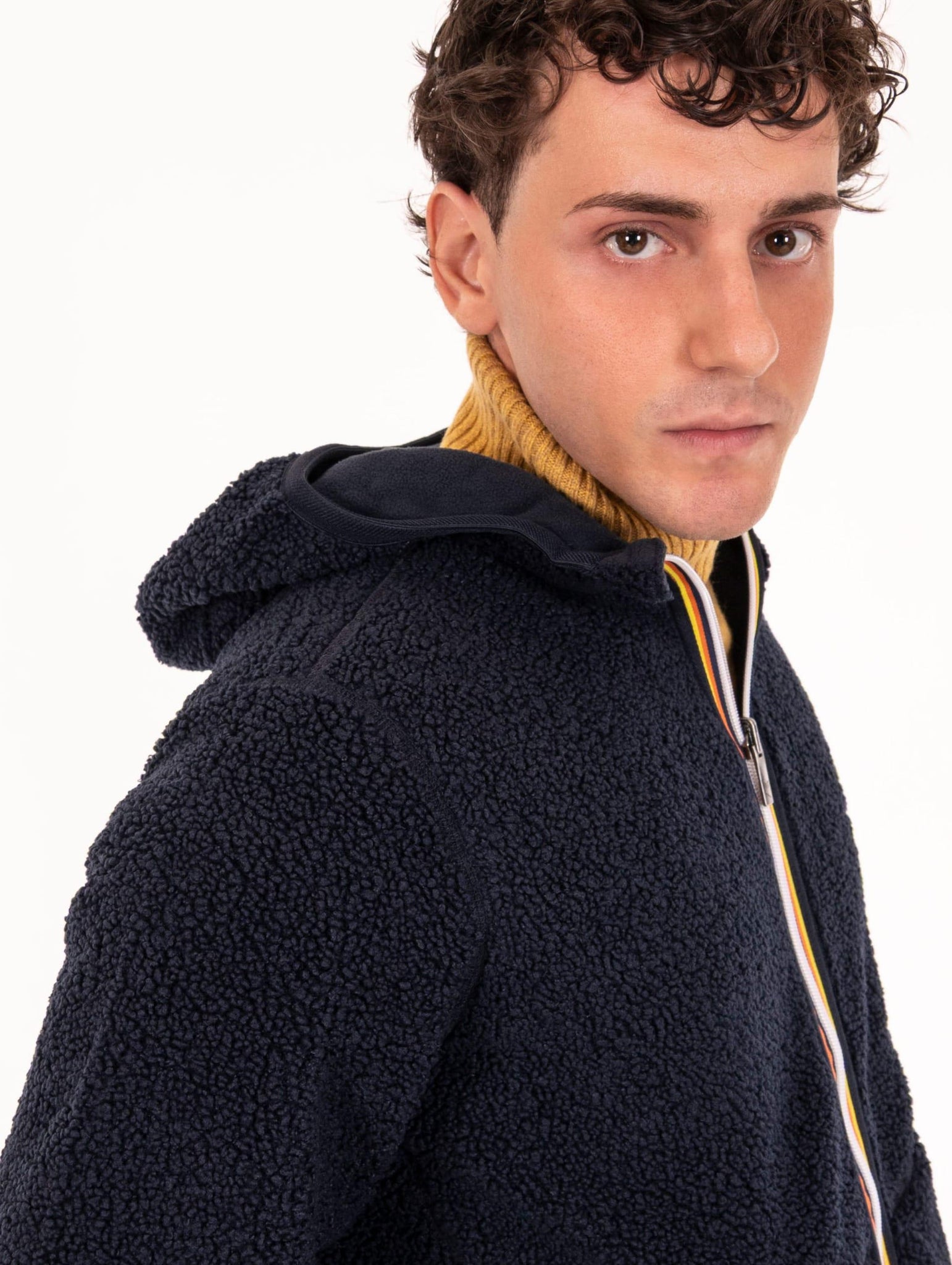 Sherpa Jack K-Way Reversibile Blu K3132NWA2B K-Way