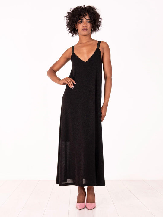Abito Luce Be Limousine Lurex Nero