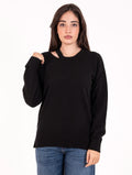 Maglia Alpha Studio in Lana Nera