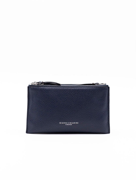 Minibag Lucille Gianni Chiarini aus Marineblauem Leder