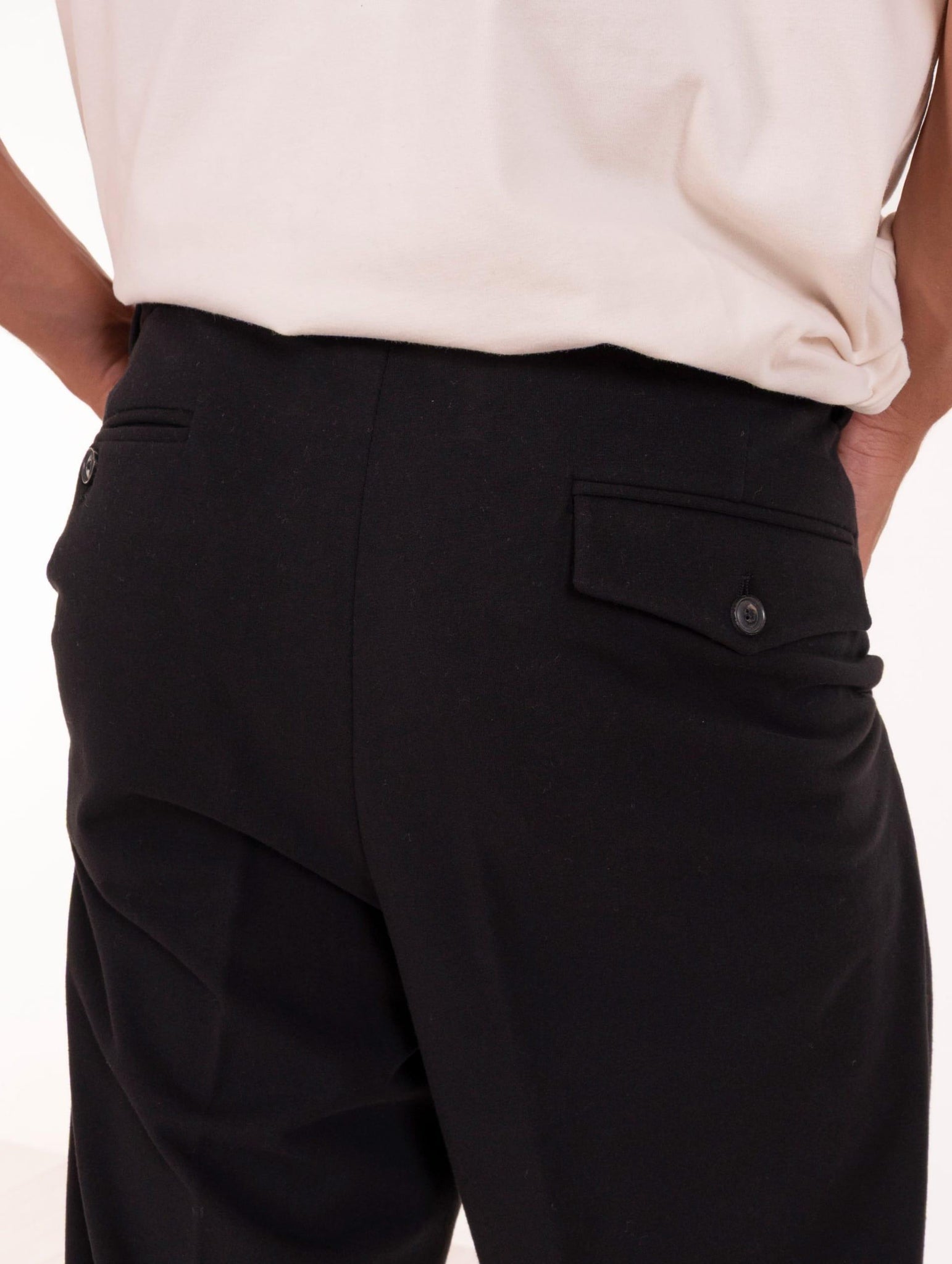 Pantalone Circolo 1901 in Jersey Nero CN4928001 Circolo 1901