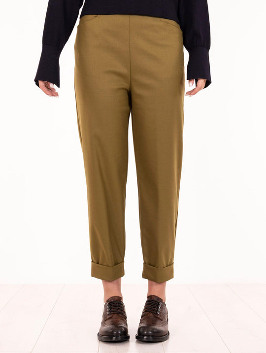Pantalone Alessia Santi in Viscosa Muschio