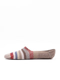 Fantasmini Marcoliani Invisible Touch in Cotone a Righe Beige e Rosso
