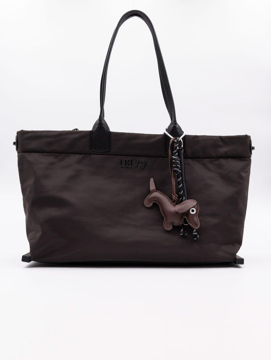 Borsa Marta Fri-yay in Tessuto Tecnico Marrone
