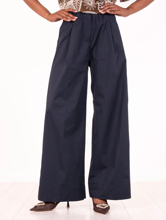 Hose Myths aus Baumwolle Navy