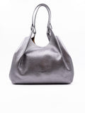 Borsa Dua Gianni Chiarini in Pelle Martellata Argento