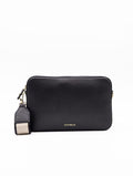 Tebe Small Minibag von Coccinelle aus genarbtem schwarzem Leder