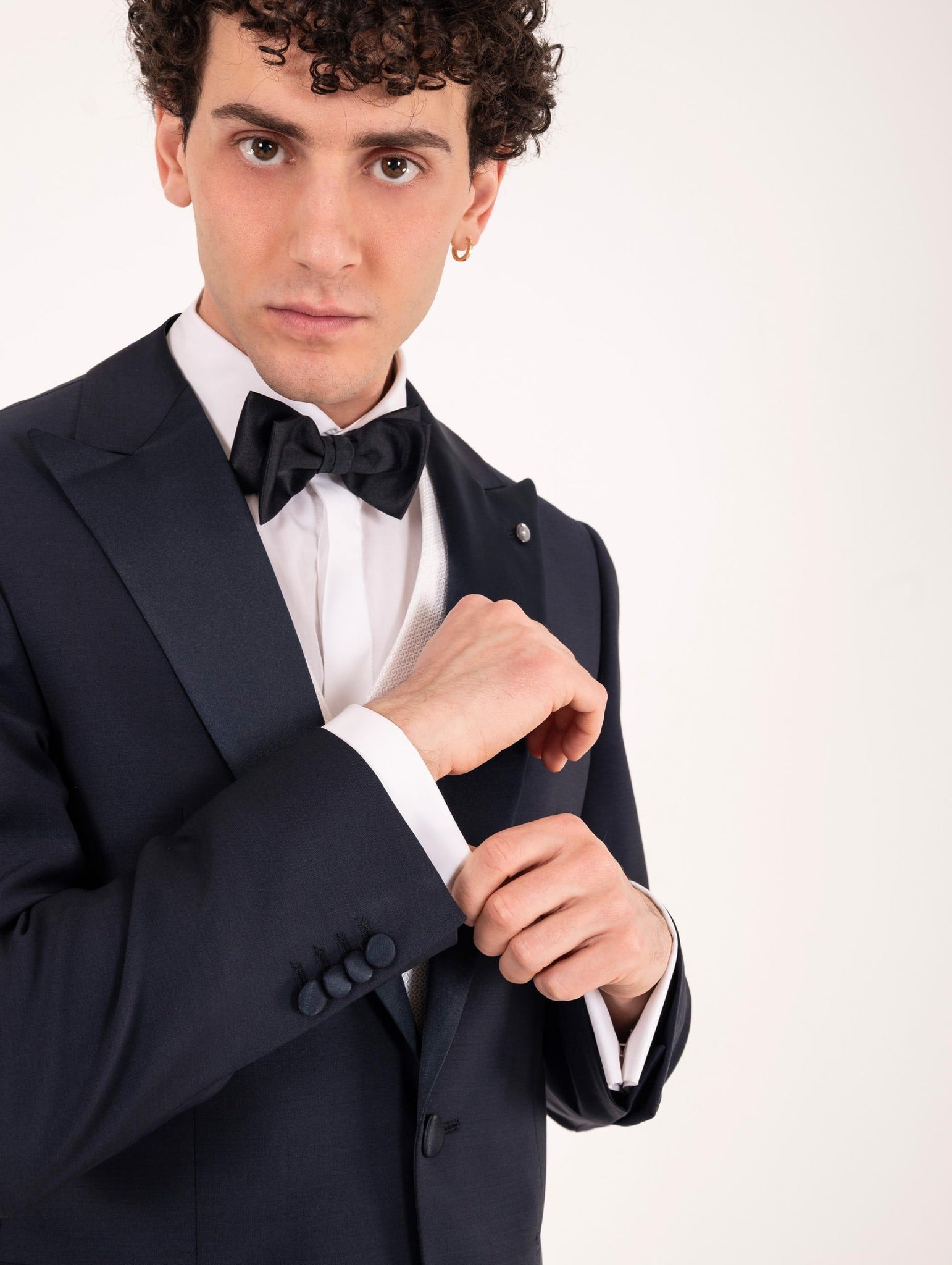 Smoking Sartoriale Luigi Bianchi Mantova Blu 33452401702 Luigi Bianchi Mantova