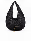 Borsa Nefeli Gianni Chiarini in Paglia Nera