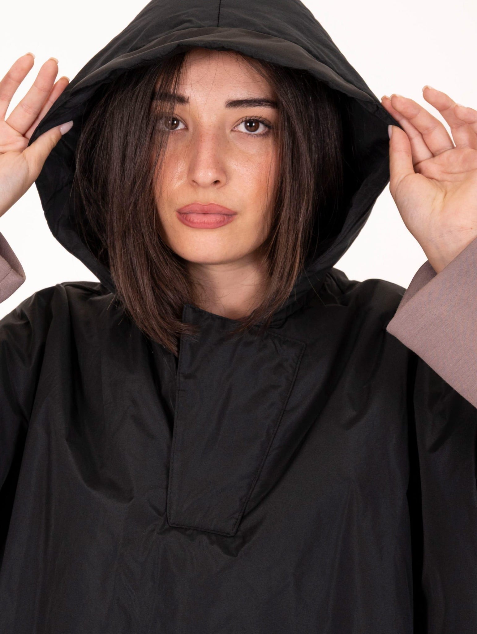 Mantella Oversize Meimeij Nero M5FJ10100 Meimeij